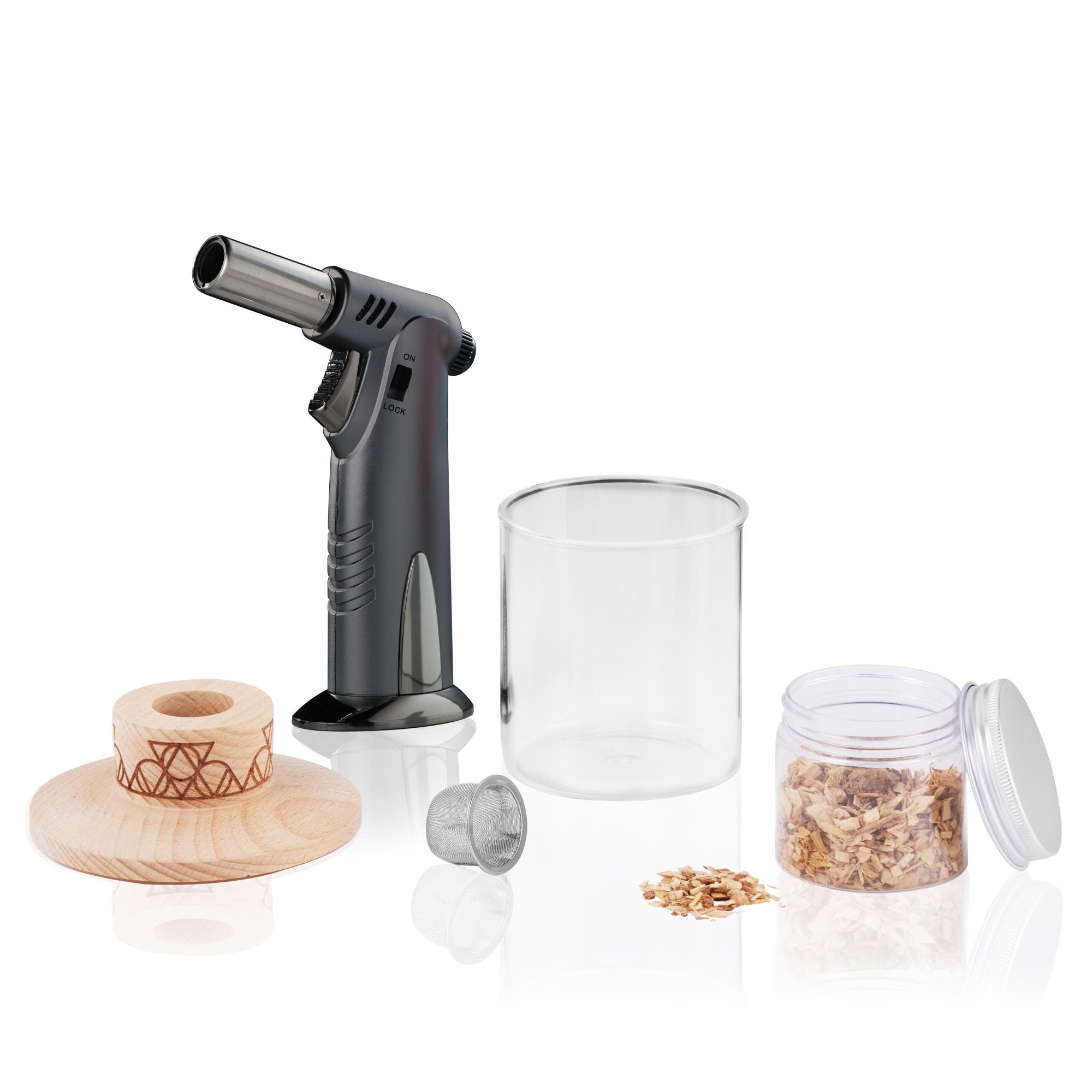Viski Alchemi Single Serve Smoked Cocktail Kit - Clear
