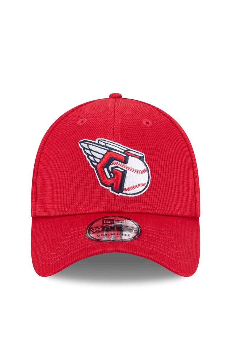 New Era Men's New Era  Red Cleveland Guardians 2025 Spring Training 39THIRTY Flex Hat, Alternate, color, 