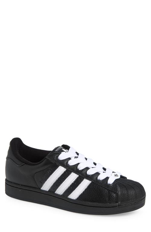 Adidas Originals Adidas Gender Inclusive Superstar Ii Sneaker In Black/white/black