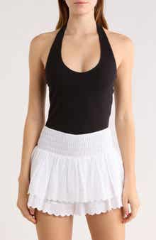 Abound Rib Knit Halter Top