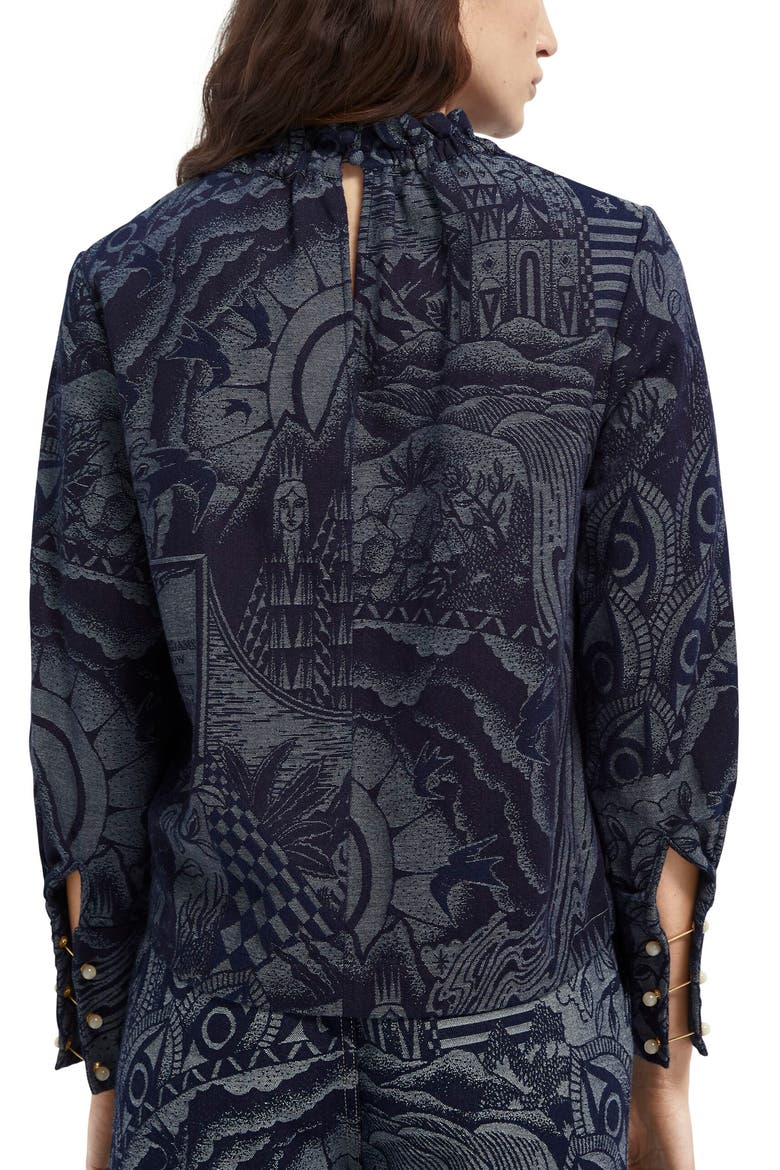 Jacquard Top, Alternate, color, COMBO A