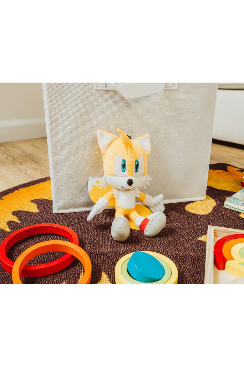 Sonic the Hedgehog 8-Inch Character Plush Toy | Tails, Alternate, color, Yellow