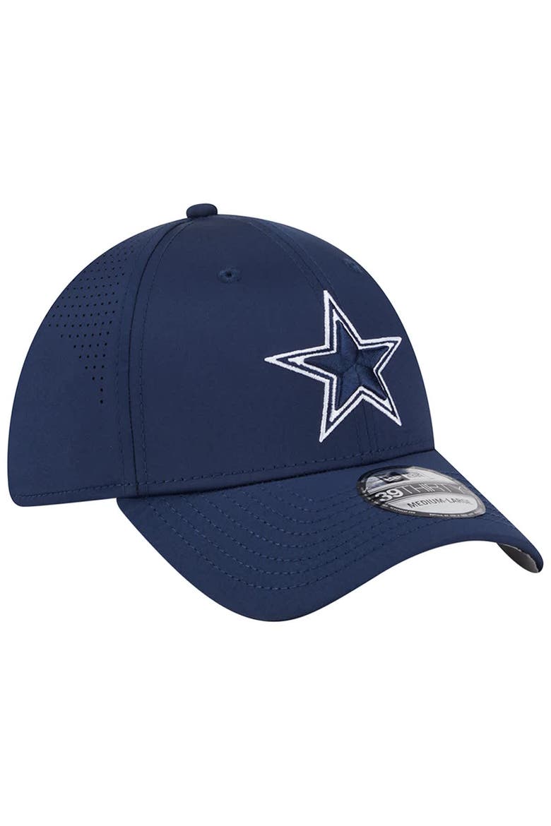 Men's New Era Navy Dallas Cowboys Active 39THIRTY Flex Hat, Alternate, color, Navy