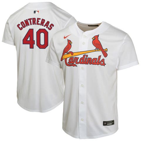 Youth Nike Willson Contreras White St. Louis Cardinals Home Game Player Jersey