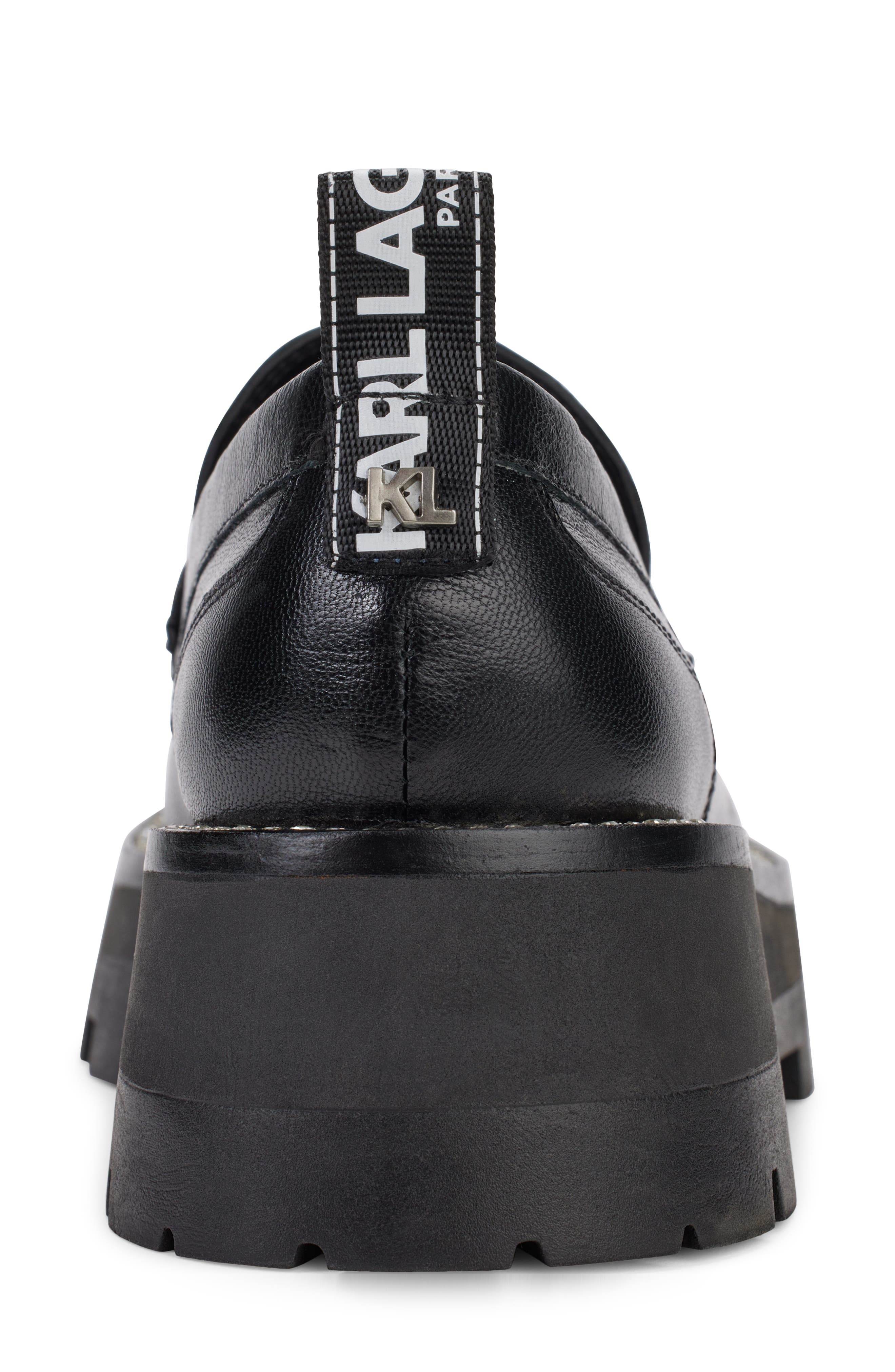 KARL LAGERFELD PARIS Maysun Platform Loafer, Alternate, color, 