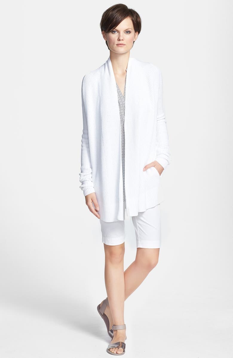 Vince 'Popover' Print Blouse, Alternate, color, Coastal Combo