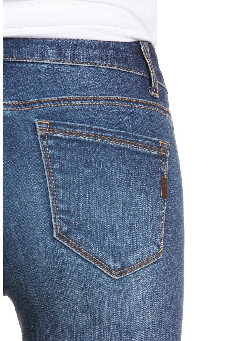 Decon Distressed Skinny Jeans, Alternate, color, WALL FLOWERS MED WASH