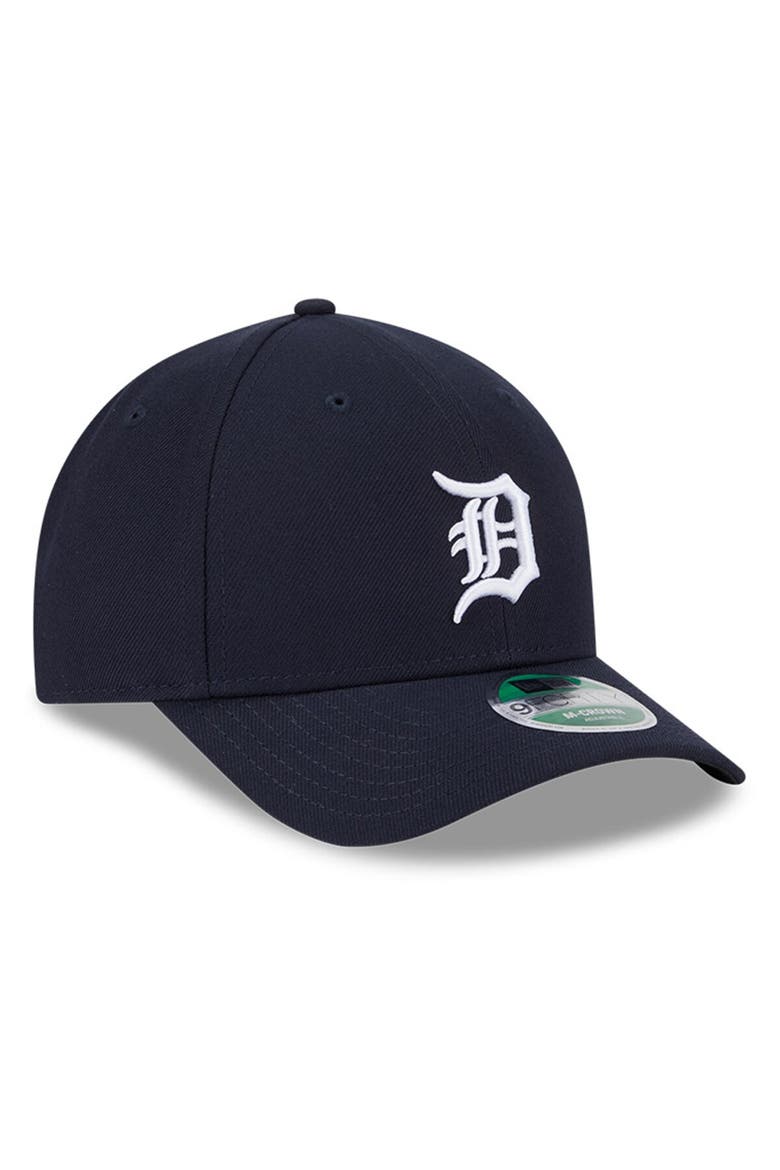 Men's New Era  Navy Detroit Tigers Player Replica 9FORTY Adjustable Hat, Alternate, color, Navy