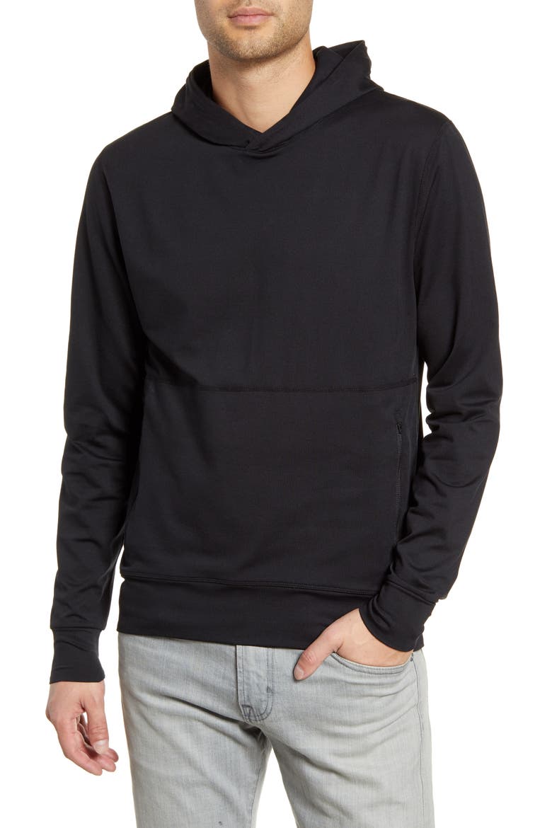 Ponto Performance Hoodie, Main, color, BLACK
