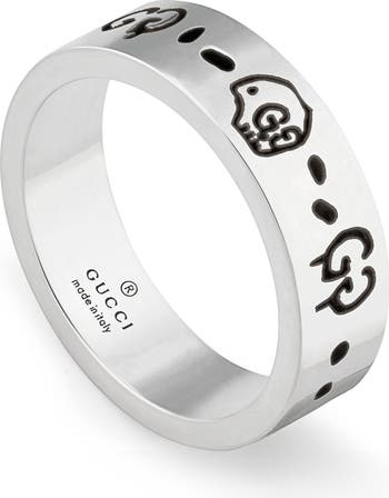 Gucci Ghost Silver Ring Nordstrom