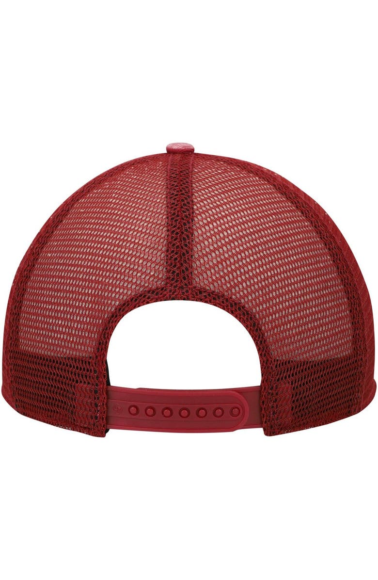 '47 Men's '47 Red Tampa Bay Buccaneers Drumlin Trucker Clean Up Snapback Hat, Alternate, color, Red