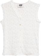 EENK Button Front Lace Tank