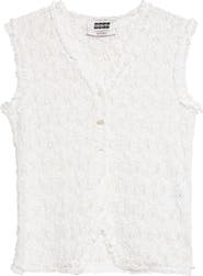 EENK Button Front Lace Tank