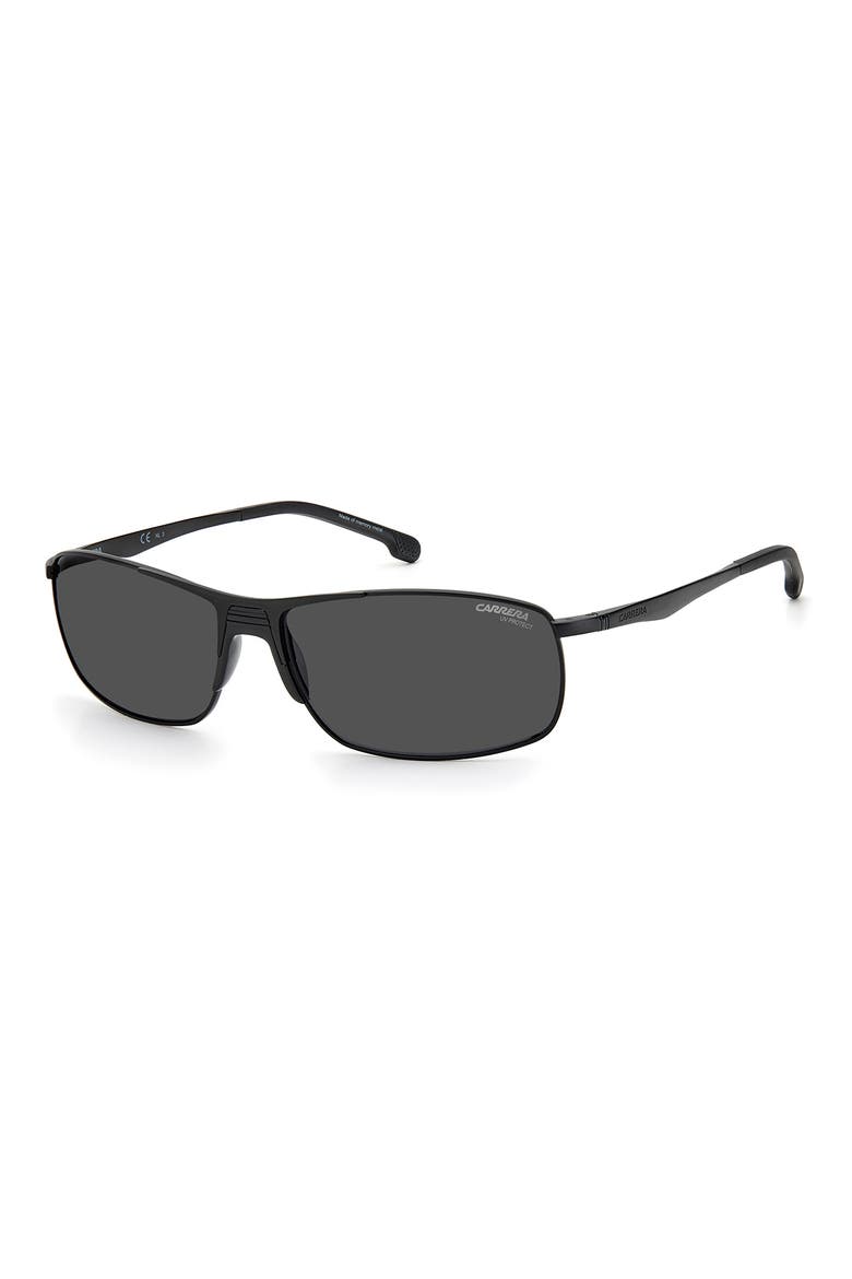 8039/S Rectangle Sunglasses, Alternate, color, MATTE BLACK