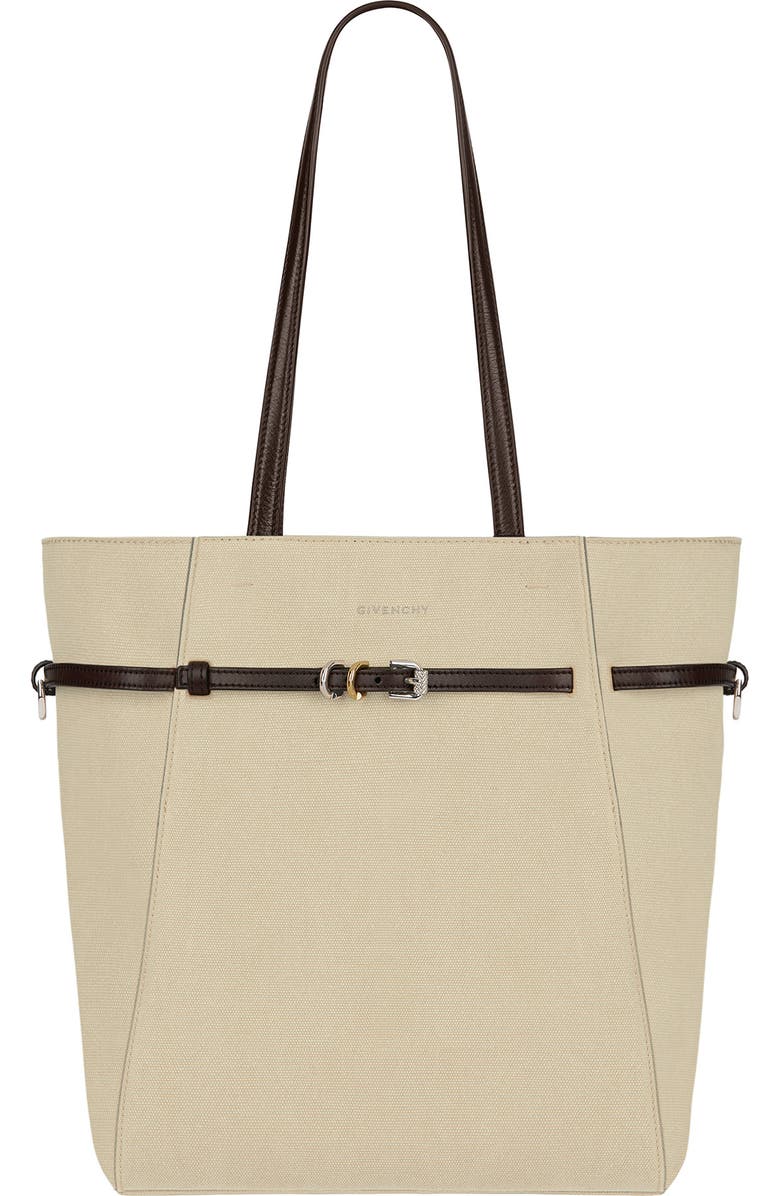 Givenchy Small Voyou Canvas Tote, Main, color,