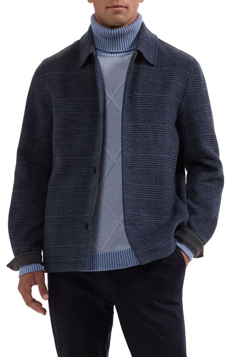 Wool Blend Blouson Jacket