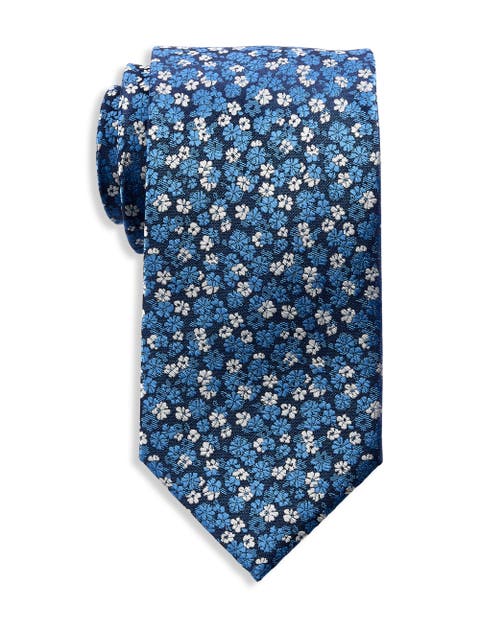 Big & Tall Micro Floral Tie