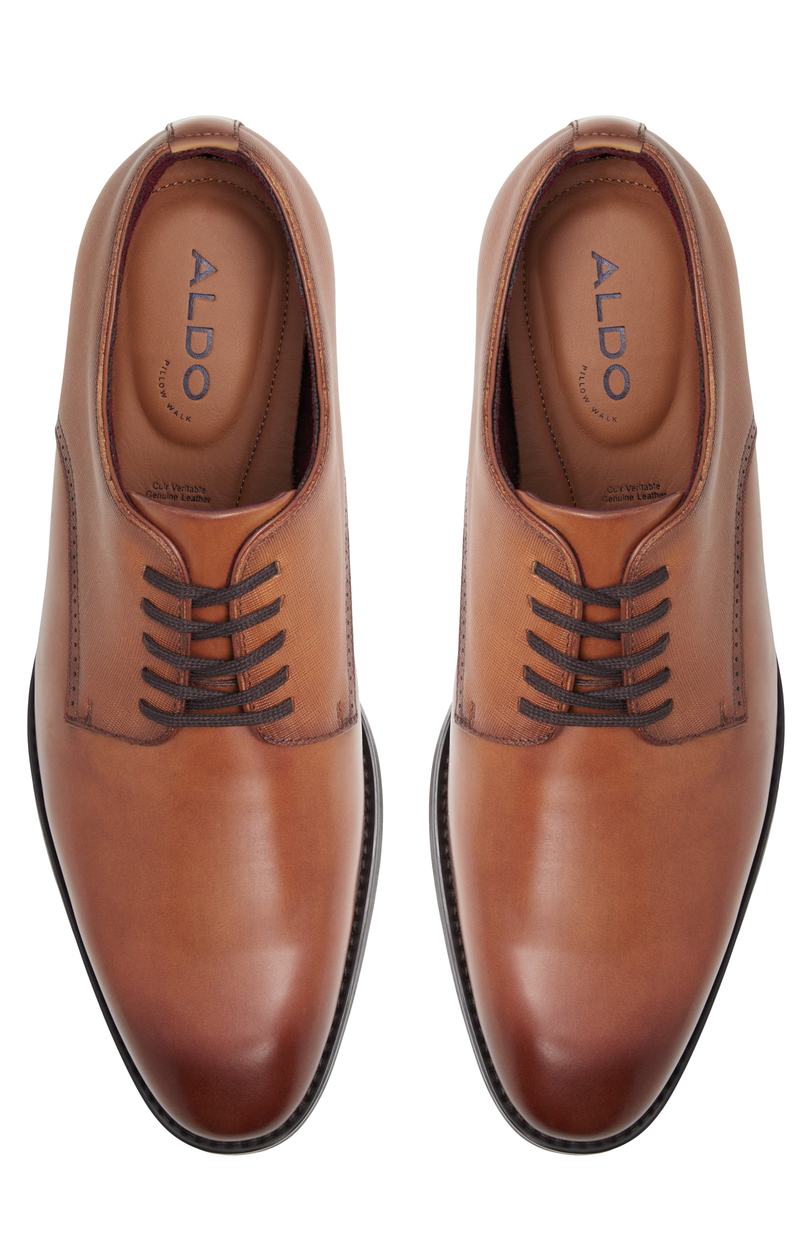 ALDO Amares Derby, Alternate, color, Cognac