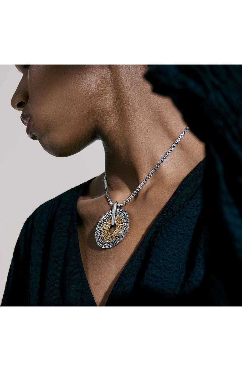 John Hardy Rata Chain Pendant Necklace, Alternate, color, 