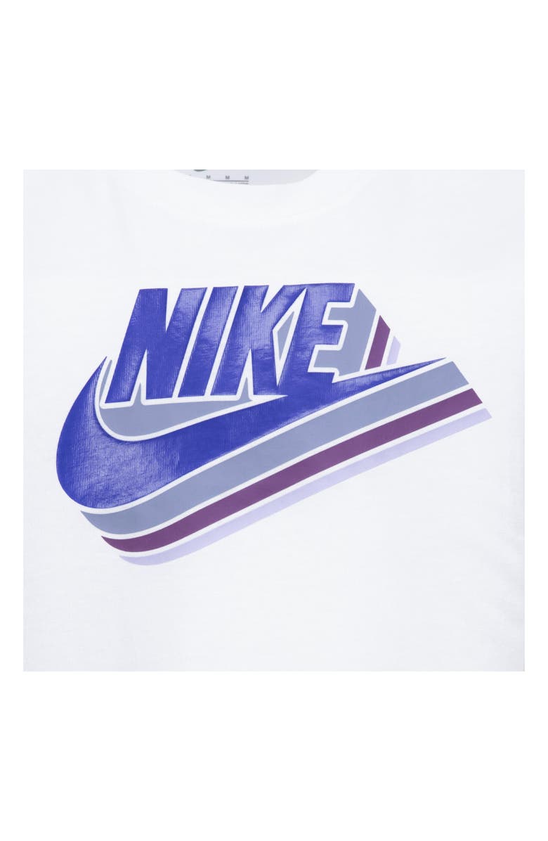 Nike Kids' Swoosh Graphic T-Shirt & Knit Cargo Shorts Set, Alternate, color, 
