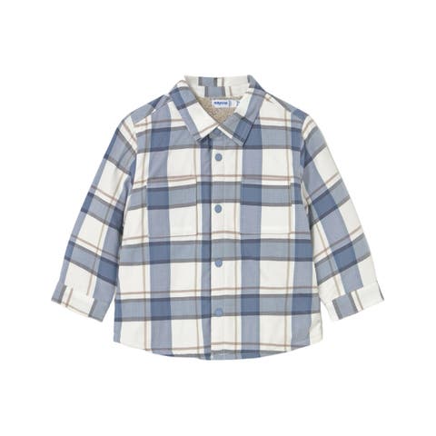 Plaid Overshirt (Baby & Toddler)