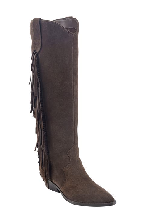 Mlanirey Fringe Western Boot