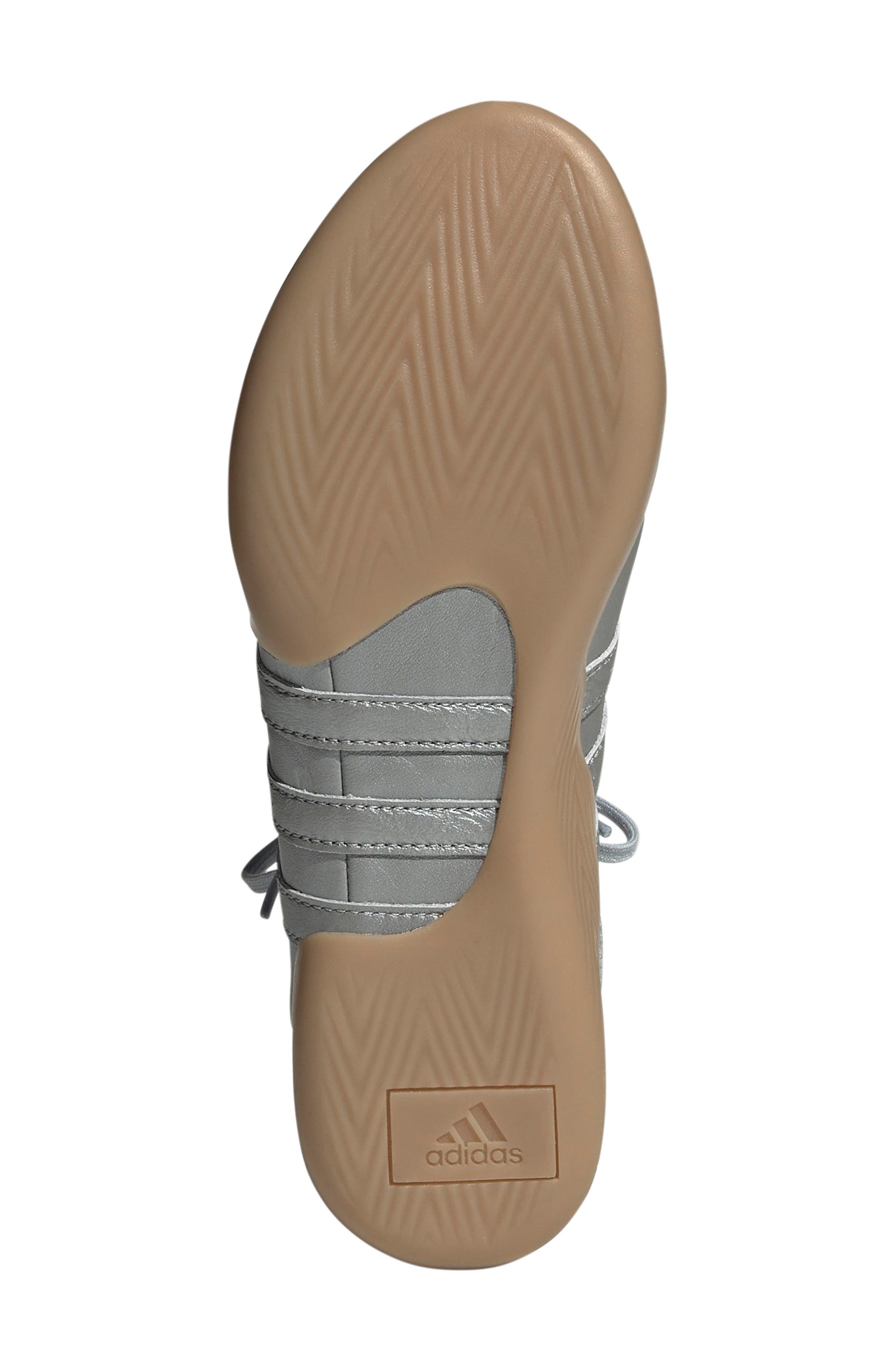 adidas Taekwondo Mei Ballet Flat, Alternate, color, Silver/ Silver/ Gum