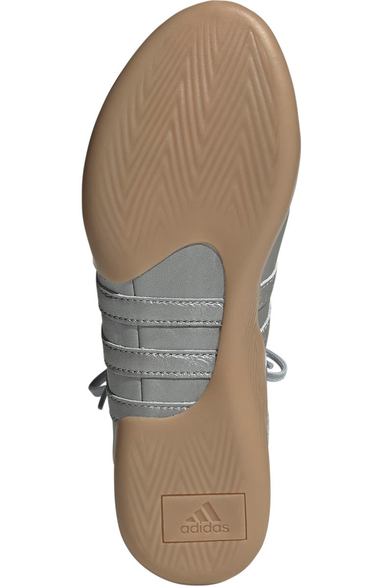 adidas Taekwondo Mei Ballet Flat, Alternate, color, Silver/ Silver/ Gum