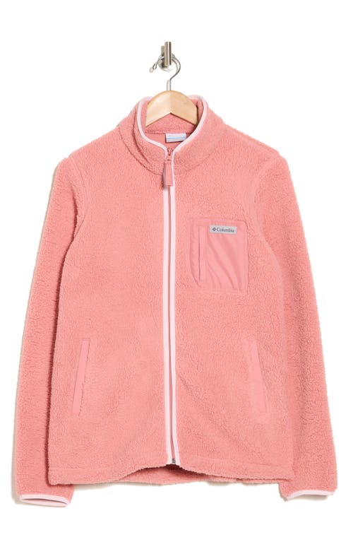 Columbia West Bend Zip Jacket In Pink Agave