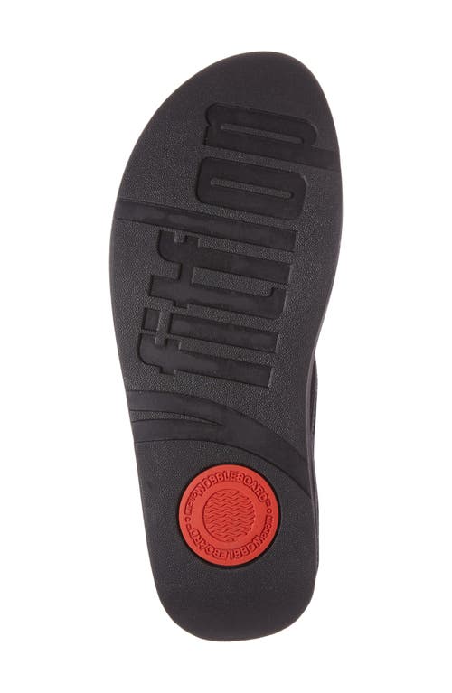 Fitflop ™ Florrie Sandal In Black Patent Leather