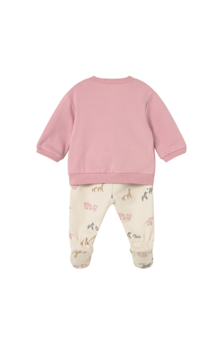Mayoral Pants and Sweatshirt Set, Alternate, color, Pink