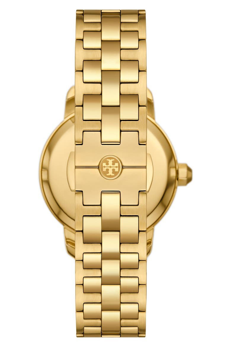 The Tory Bracelet Watch, 34mm, Alternate, color, GOLD