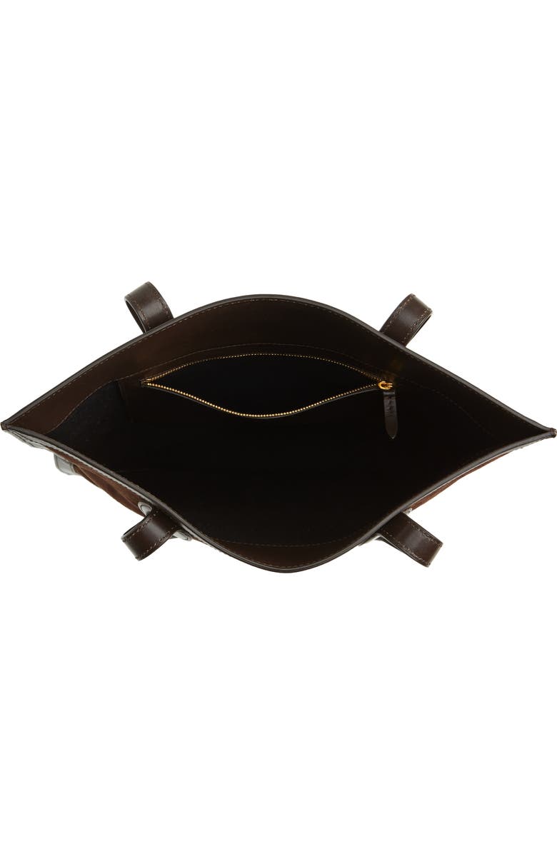 Khaite Grace Calfskin Suede Tote, Alternate, color,