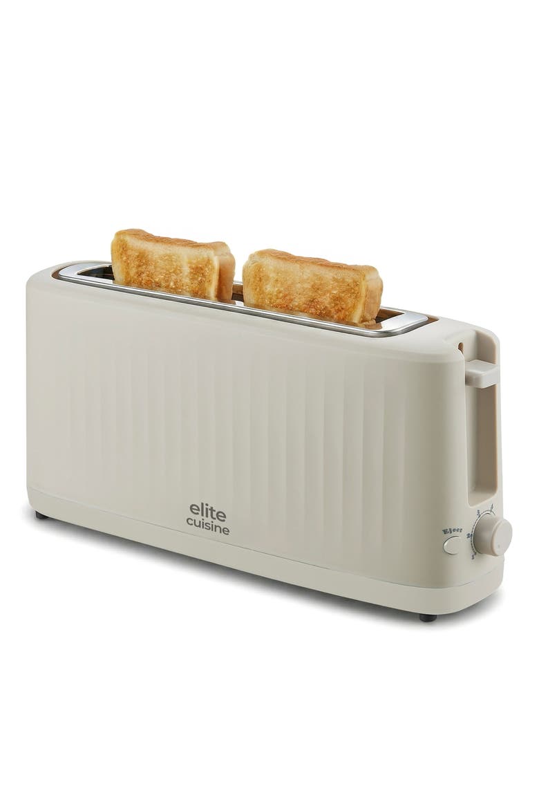 2-Slice Slimtoast Cremello, Main, color, Silver
