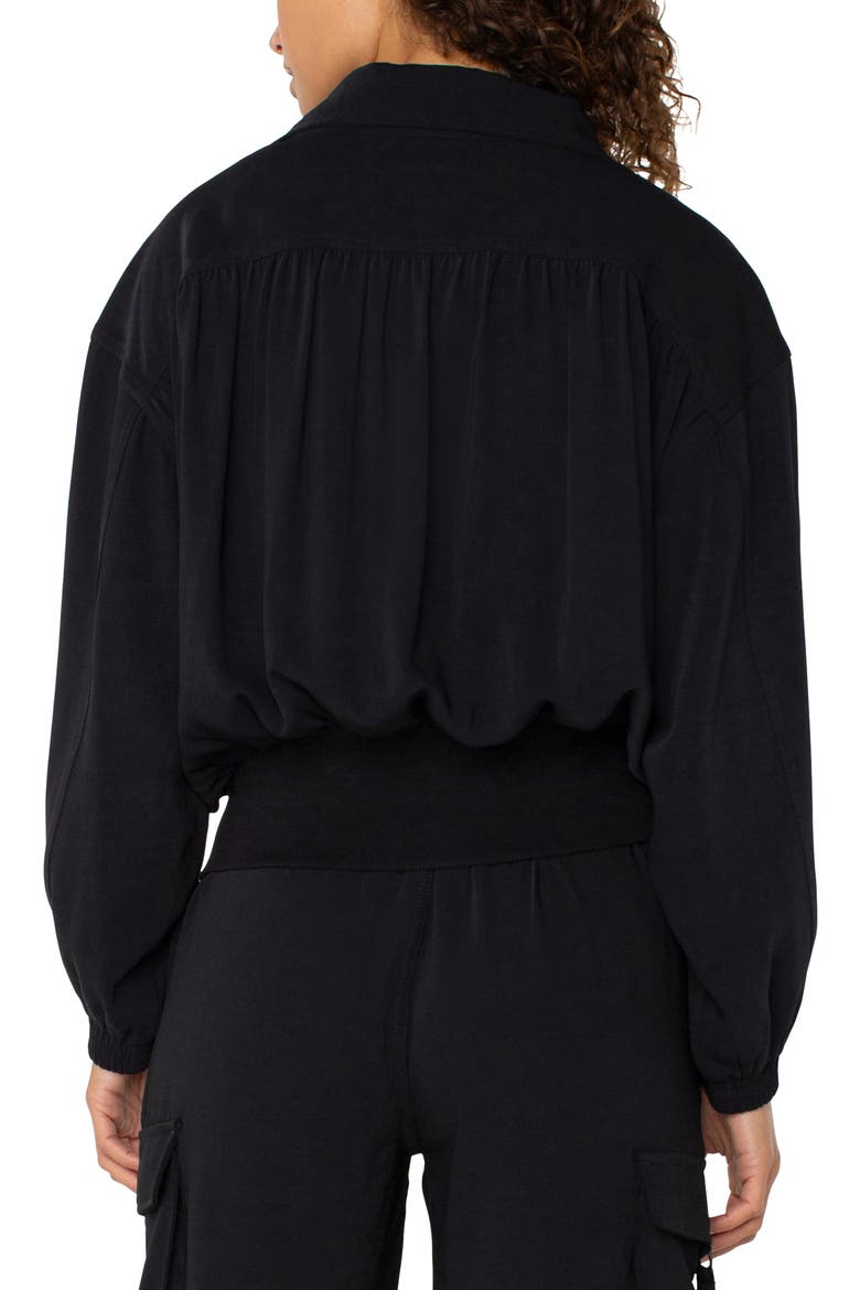 Dolman Sleeve Jacket, Alternate, color, BLACK