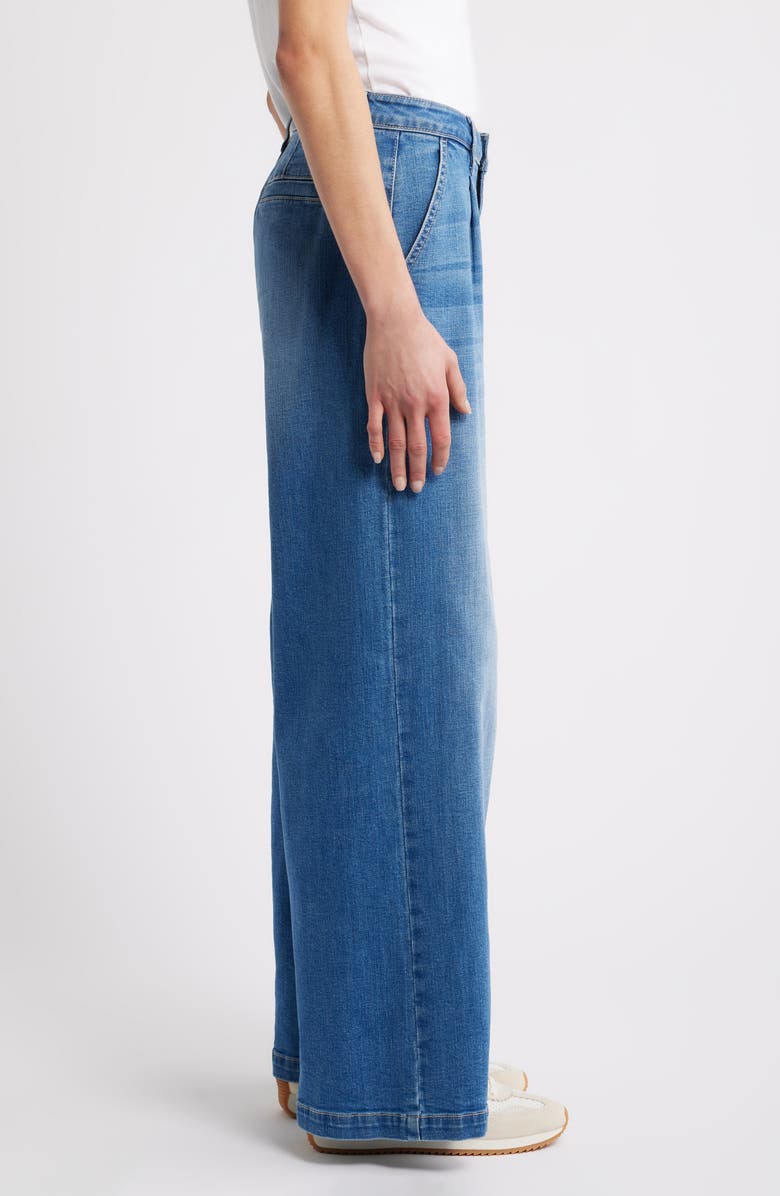 CITY BLUES Wide Leg Trouser Jeans, Alternate, color, Indigo