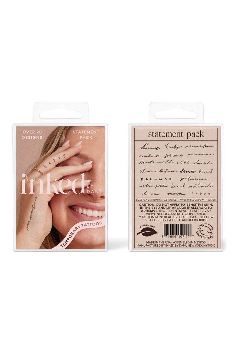 Statement Temporary Tattoos video