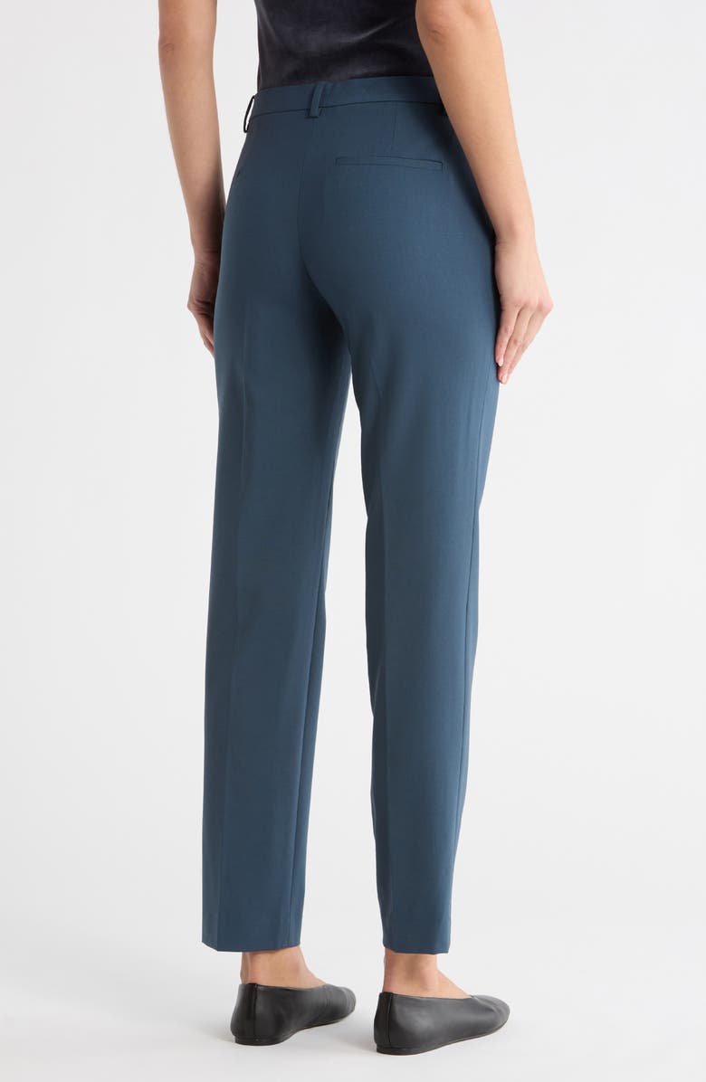 Theory Treeca Wool Blend Pants, Alternate, color, Ash Blue
