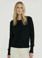 Majestic Filatures Cashmere Long Sleeve Pullover Crewneck