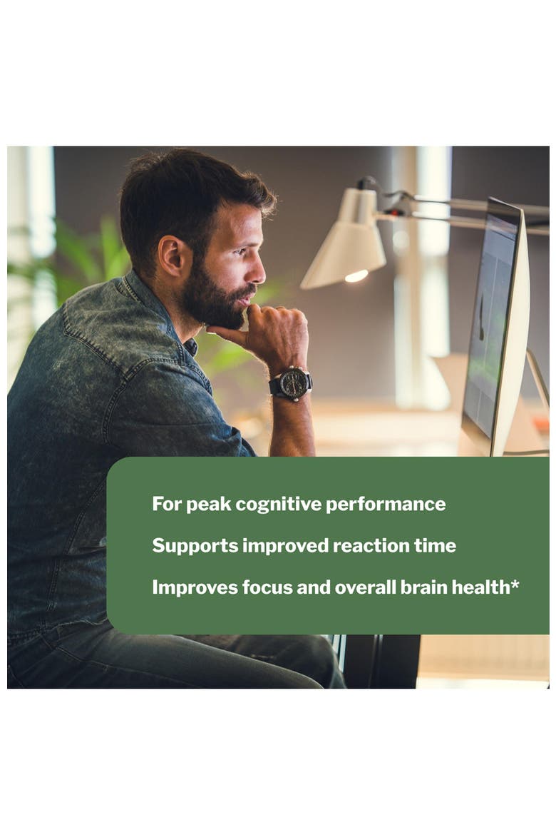 Smart Mushroom Supplement for Mental Performance and Brain Health Support 60 capsules, Alternate, color, None