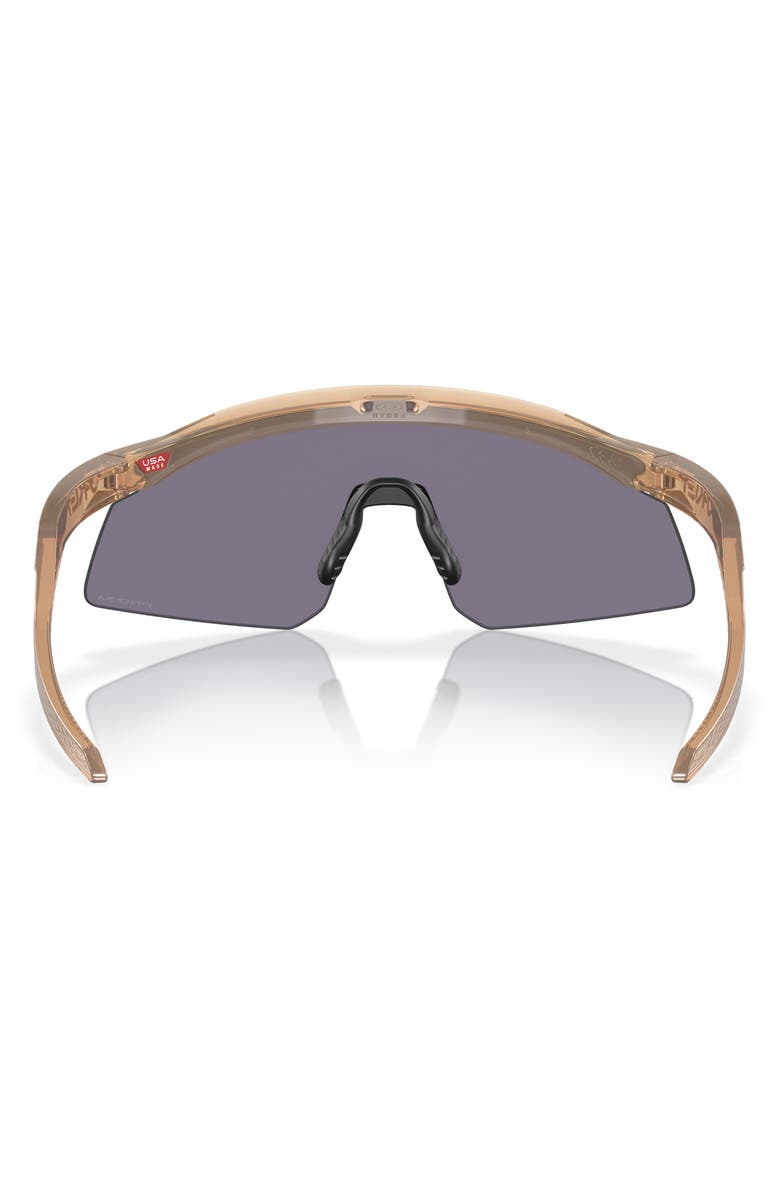 Oakley Hydra 37mm Prizm<sup>™</sup> Semirimless Wrap Shield Sunglasses, Alternate, color, 