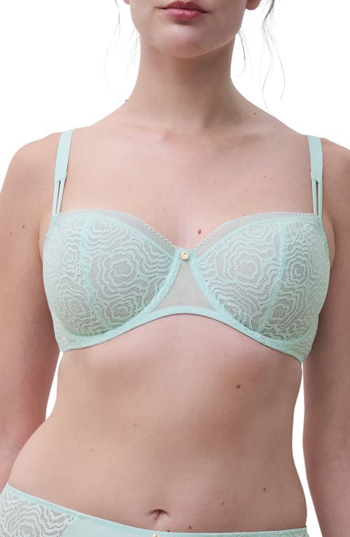 Chantelle Lingerie C Jolie Underwire Demi Bra in Peppermint at Nordstrom, Size 32B