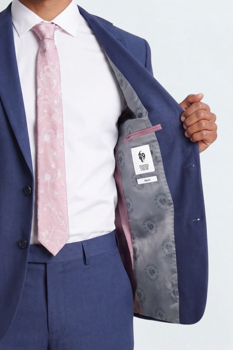 Gordon Slim Fit Suit Jacket, Alternate, color, Mid Blue