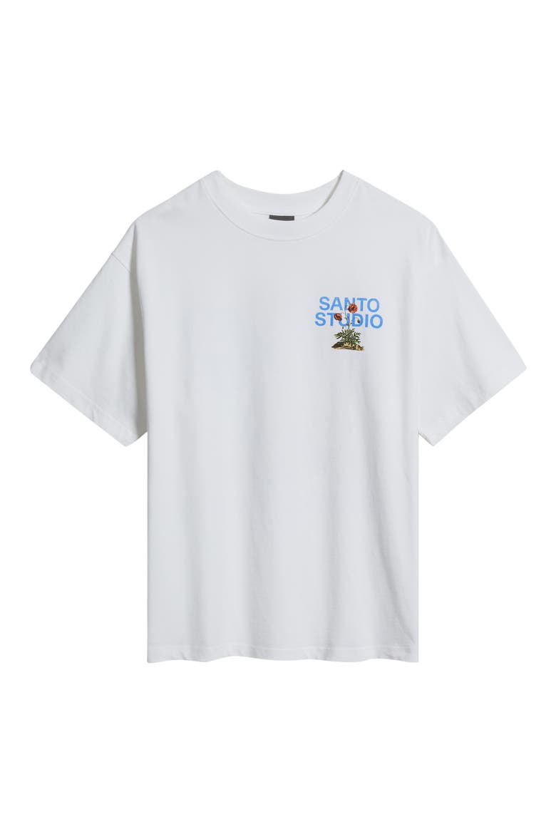 Rooted in Love Cotton Graphic T-Shirt, Alternate, color, WHITE