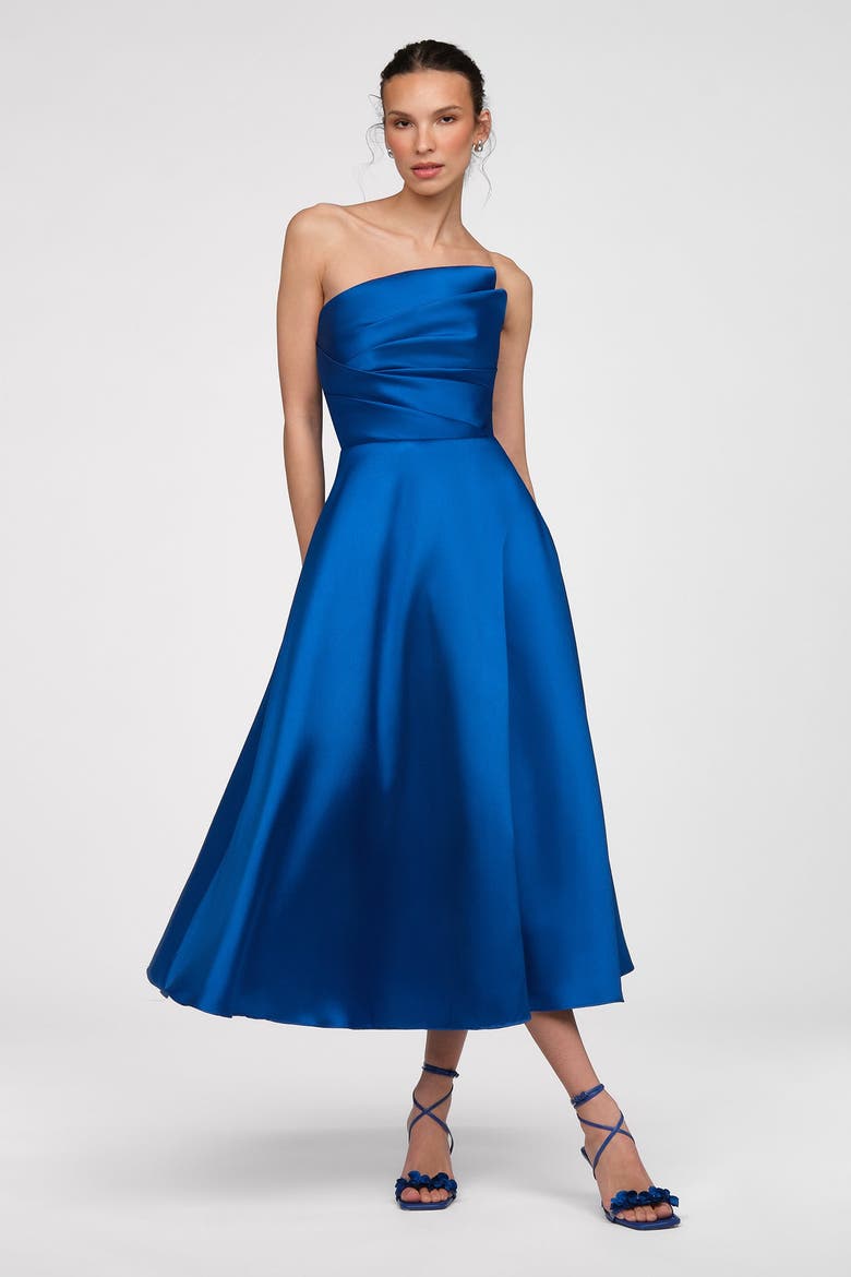 Salem Cocktail Dress, Alternate, color, Sapphire Eclipse