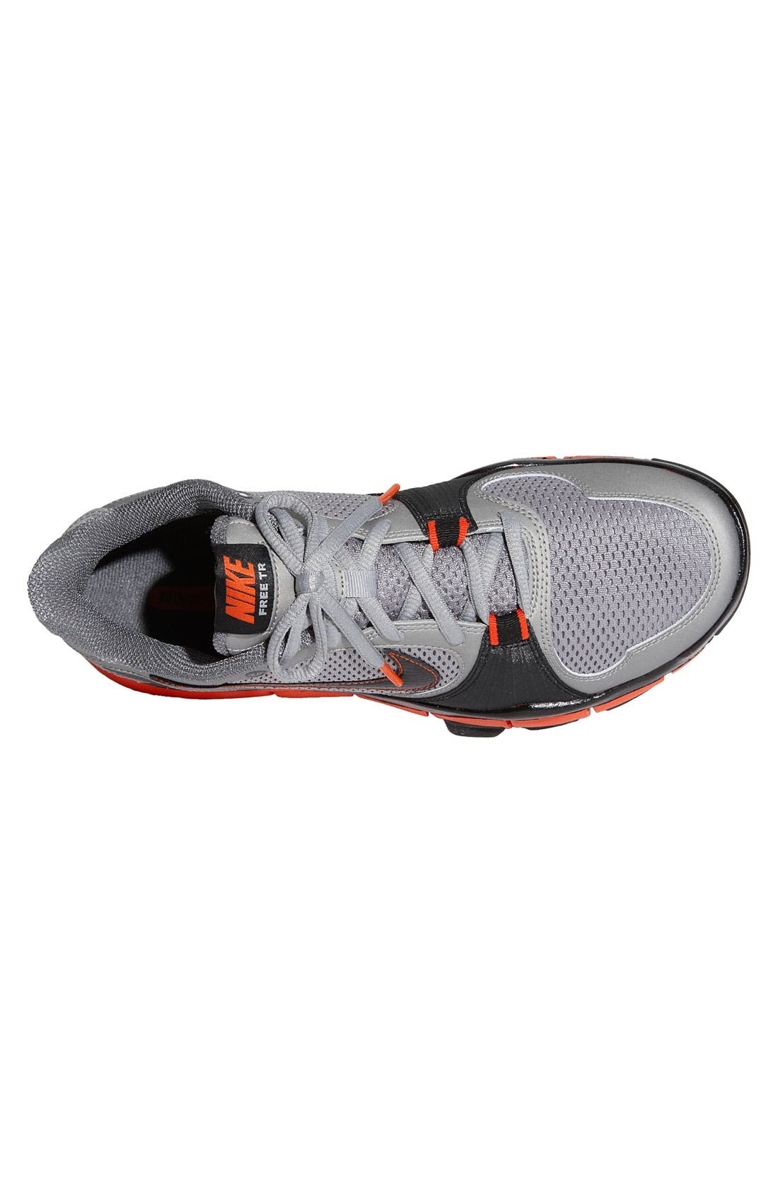 'Free TR' Training Shoe, Alternate, color, Grey/Black/Dark Grey/Orange