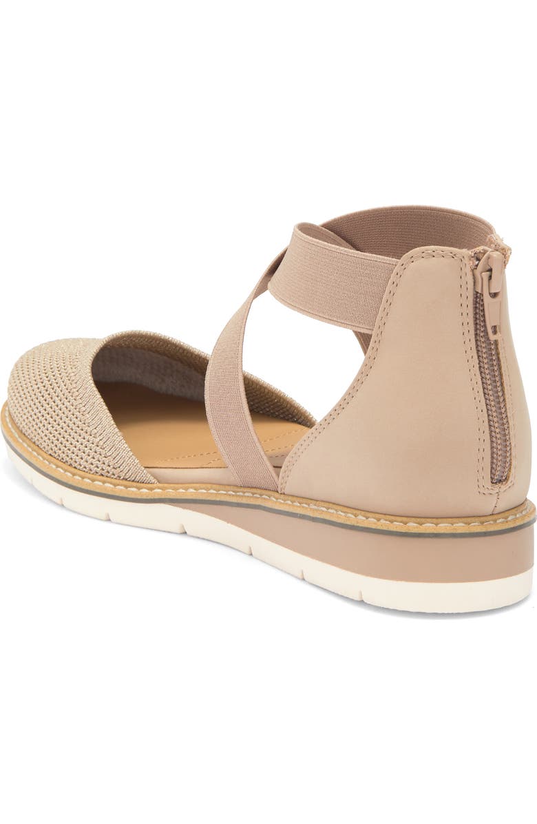 Me Too Hazy Wedge Pump, Alternate, color, Sesame Metallic