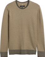 rag & bone Harvey Stripe Cotton Blend Sweater