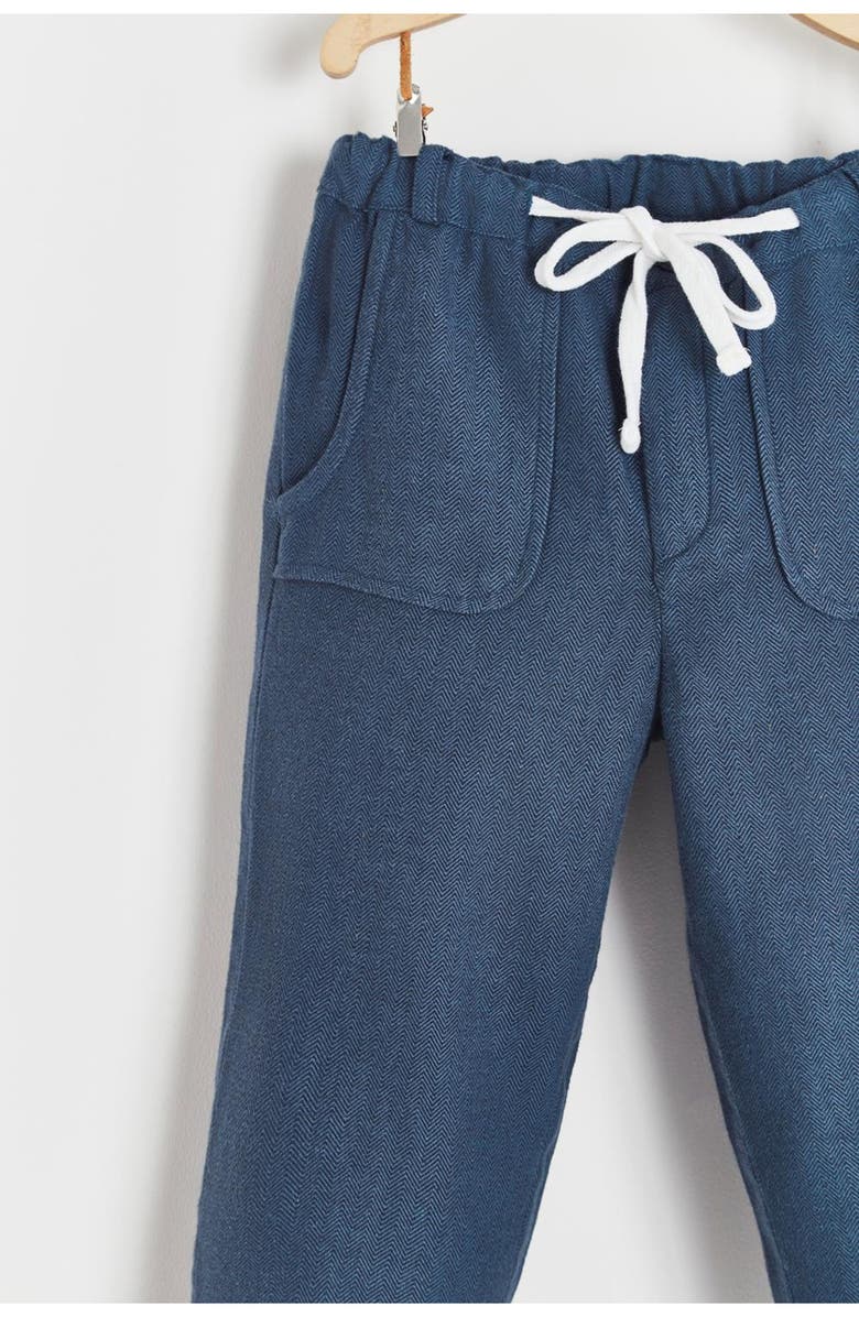 Babycottons Twill Pants John Tom for Infant, Alternate, color, Blue