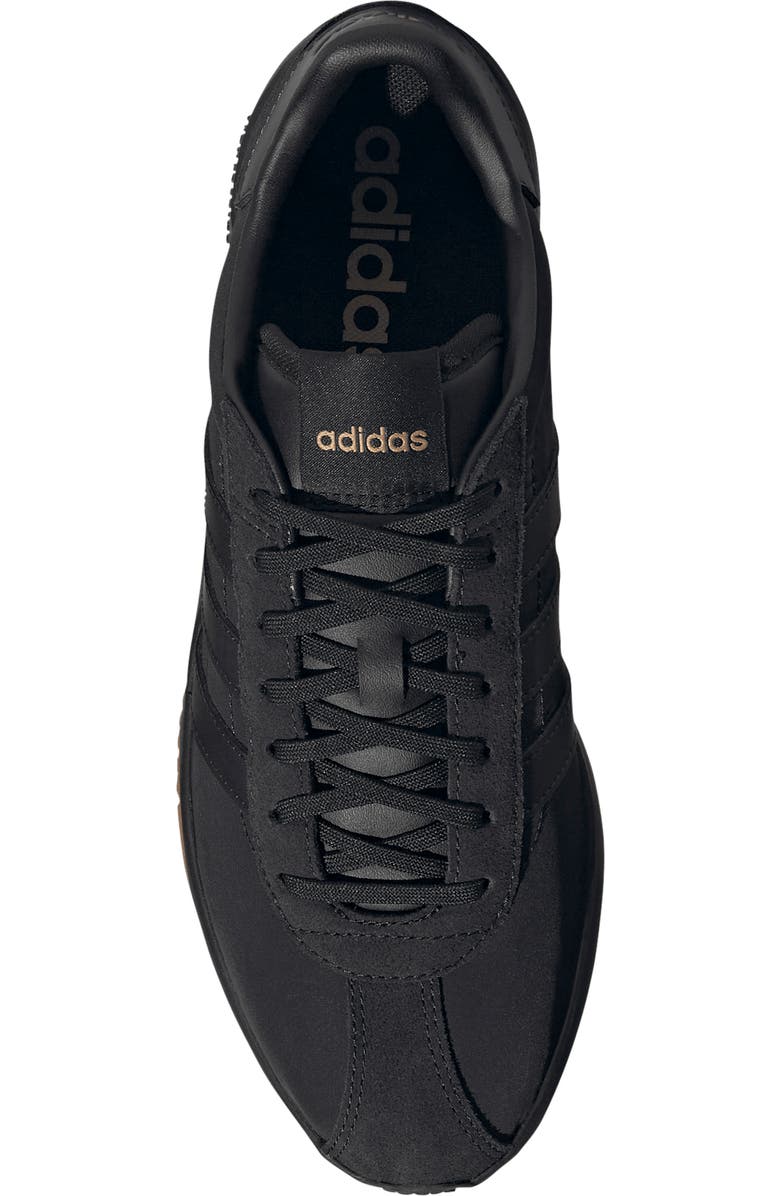 adidas Run 76/26 Sneaker, Alternate, color, Core Black/ Core Black/ Amber